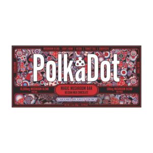 Polkadot Chocolate Caramel Peanut Twist Chocolate Bar