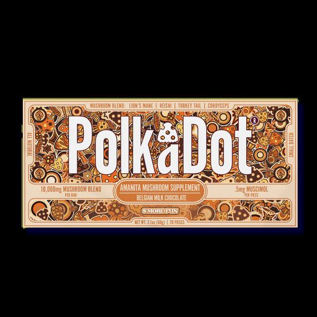 Polkadot Chocolate S’mores Fun Bar