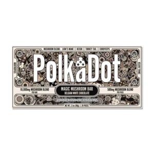 Polkadot Chocolate Cookies & Cream Swirl Bar