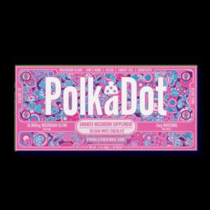 Polkadot Chocolate Pink Cheesecake Chocolate Bar