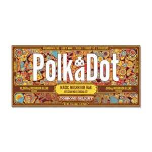 Polkadot Chocolate Torrone Delight Chocolate Bar