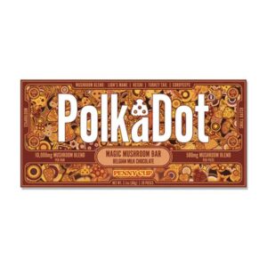 Polkadot Chocolate Penny Cup Chocolate Bar