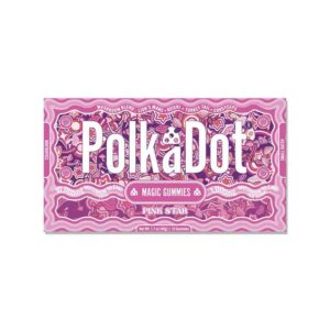 Polkadot Gummies Pink Star Juicy Berry & Tropical Gummies